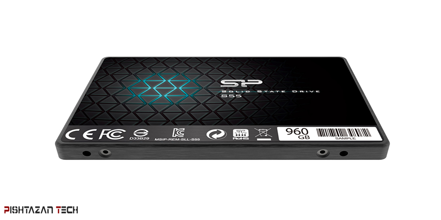 اس اس دی اینترنال SATA3.0 سیلیکون پاور مدل Slim S55 ظرفیت 960 گیگابایت